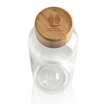 GRS RPET bottle with bamboo lid