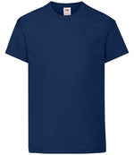 Fruit of the Loom Kids Original T-Shirt Navy