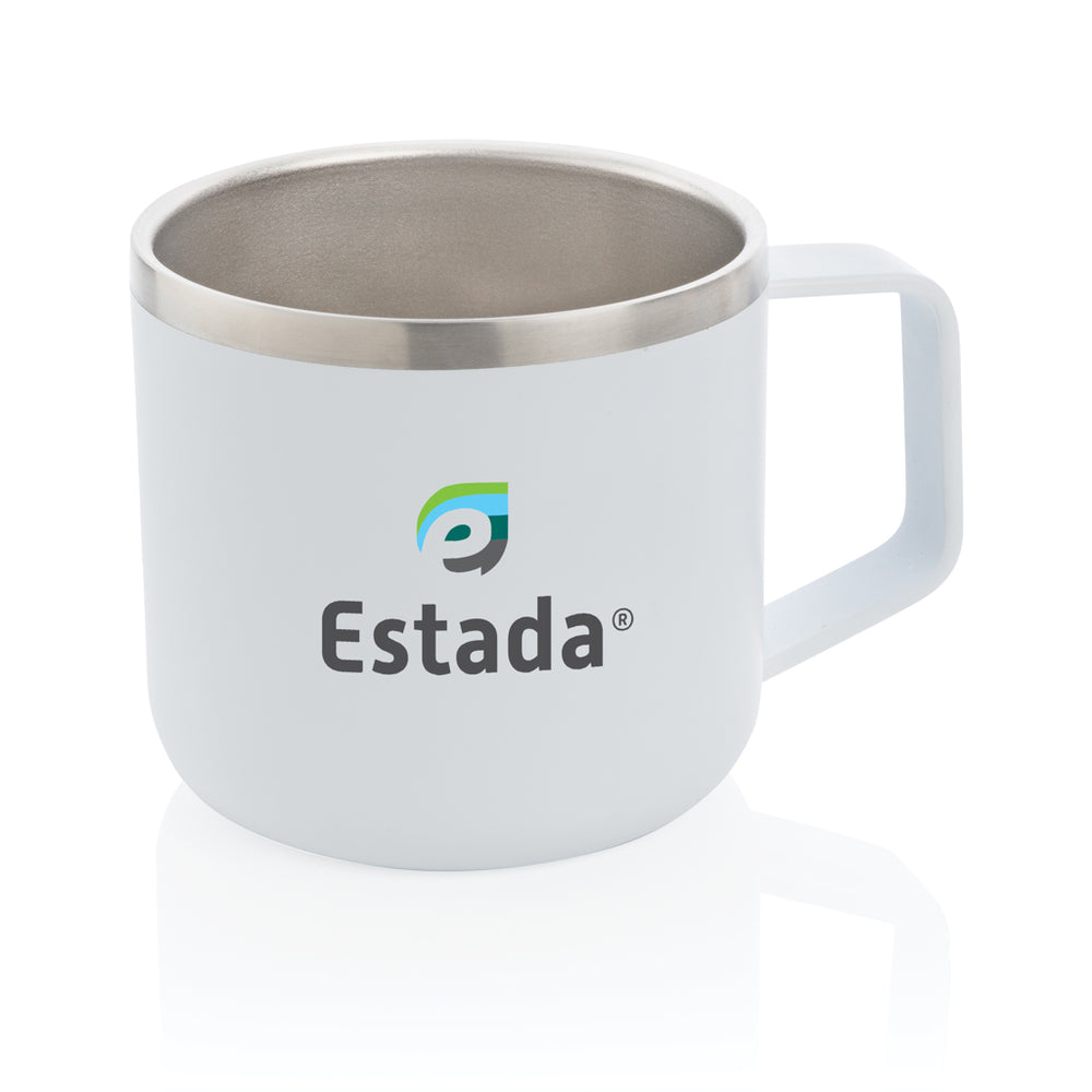 Branded Stainless steel camp mug
