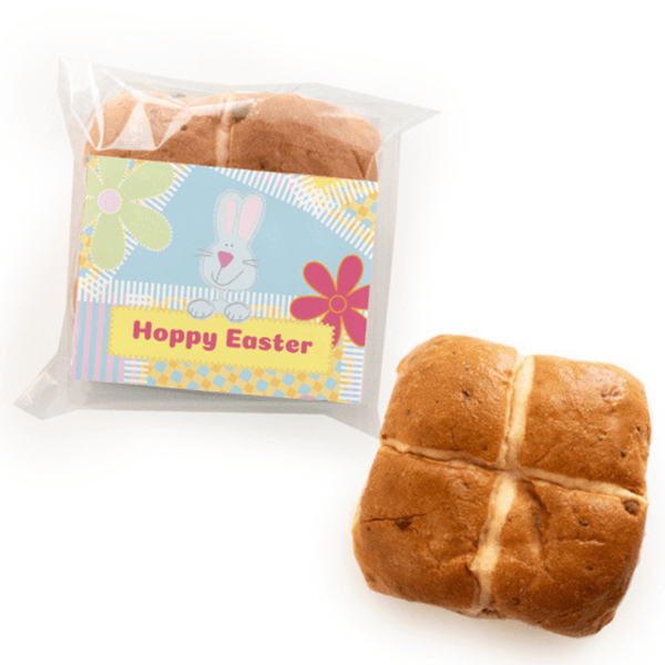 Branded Hot Cross Bun with Card Wrap