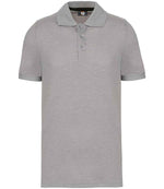 WK Designed to Work Anti-Bacterial Piqué Polo Shirt Oxford Grey