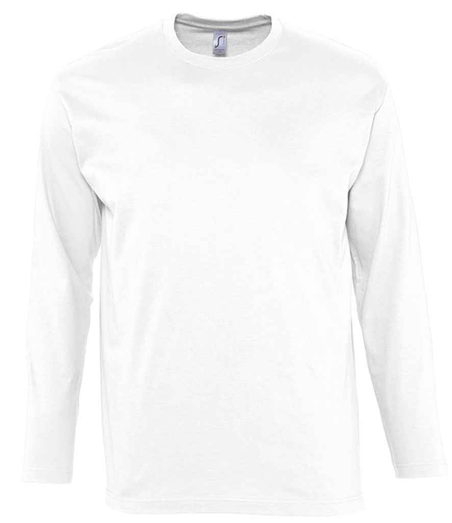 SOL'S Monarch Long Sleeve T-Shirt White