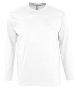 SOL'S Monarch Long Sleeve T-Shirt White