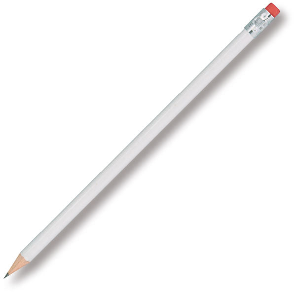 Promotional Standard Wooden Pencil with Eraser | Custom Logo Pencil with Eraser