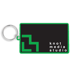 80mm Rectangle Keyring