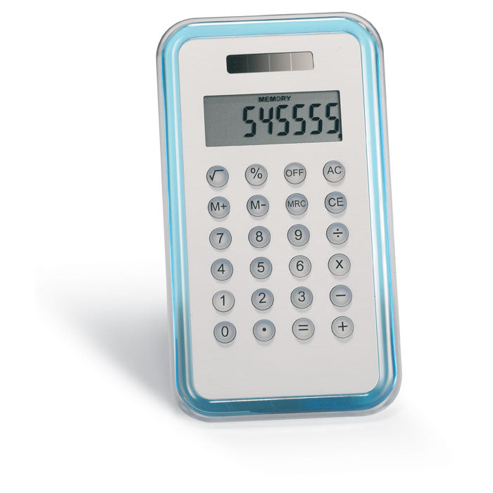 Branded 8 digit calculator