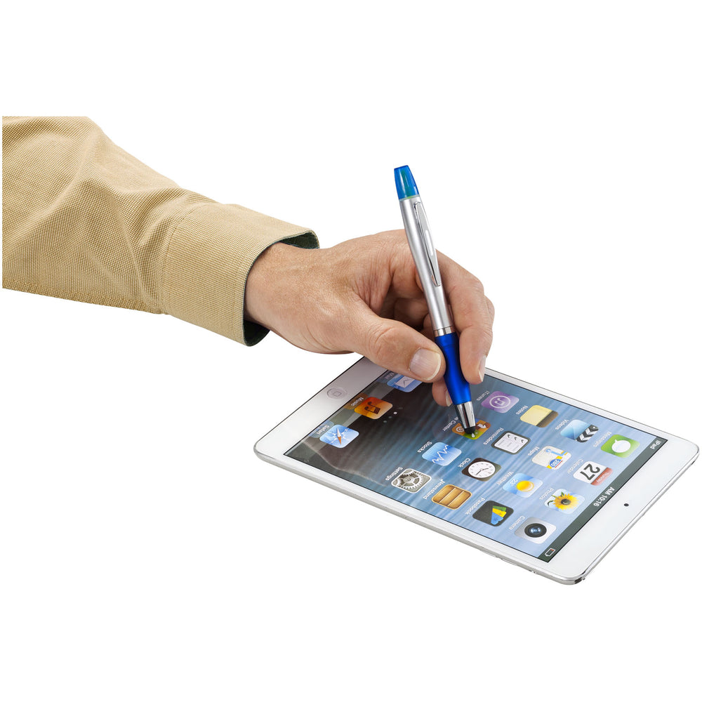 Branded Nash stylus ballpoint pen and highlighter
