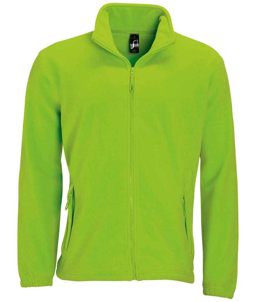 SOL'S North Fleece Jacket Lime Green