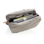 Branded Canvas laptop bag PVC free