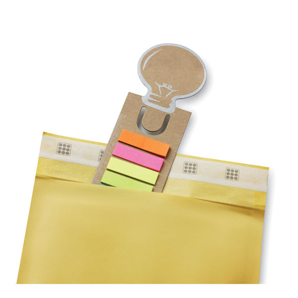 Branded Bookmark with sticky memo pad
