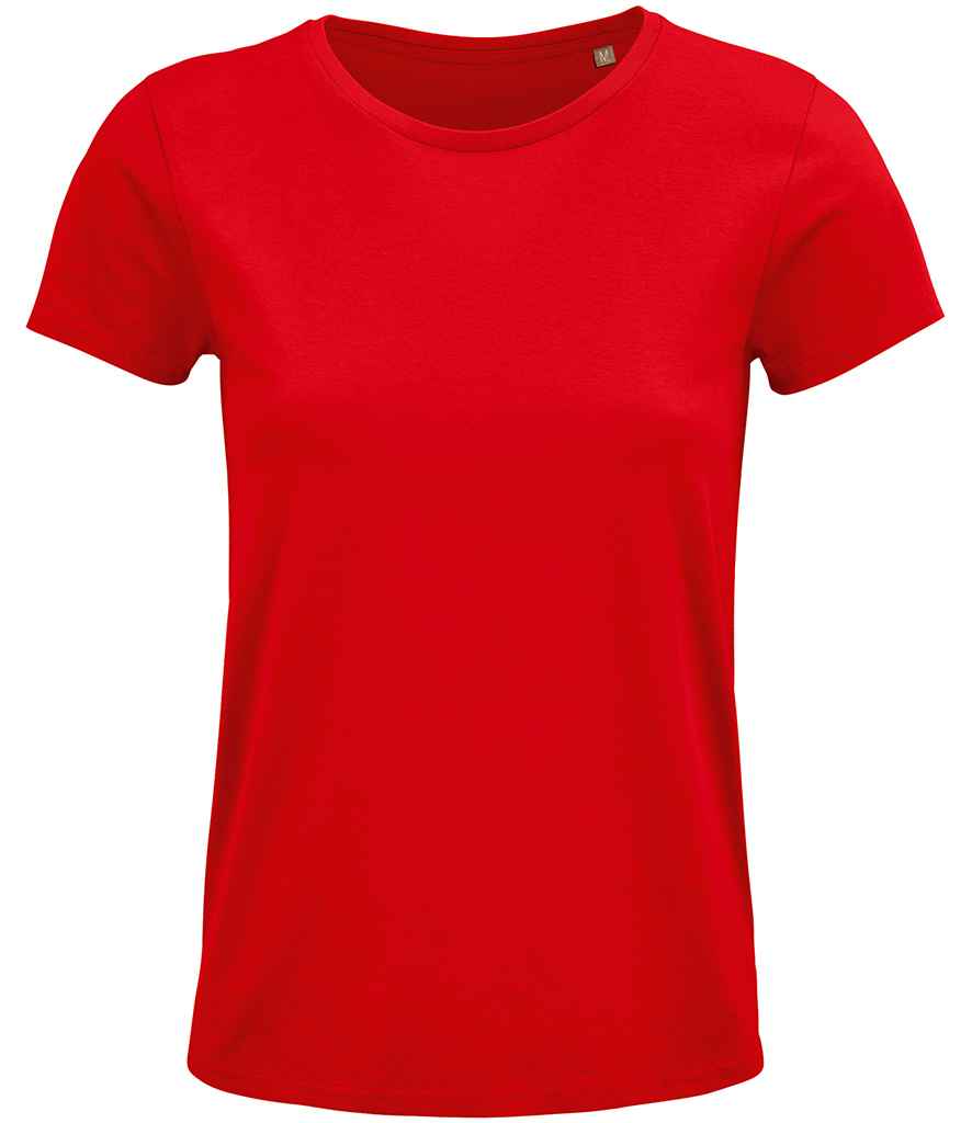 SOL'S Ladies Crusader Organic T-Shirt Red