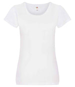 Fruit of the Loom Lady Fit Original T-Shirt White