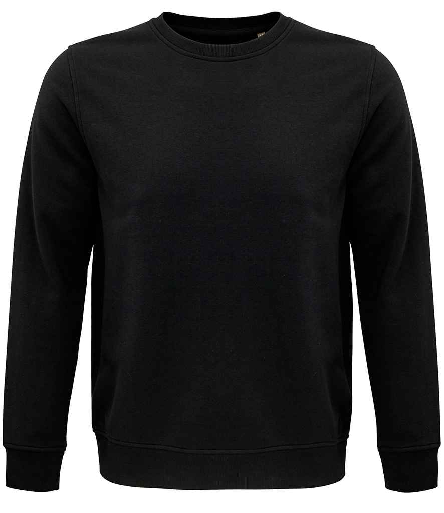 SOL'S Unisex Comet Organic Sweatshirt Black