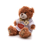 Branded Small Patched Paw Teddy