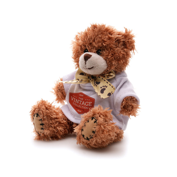 Branded Small Patched Paw Teddy