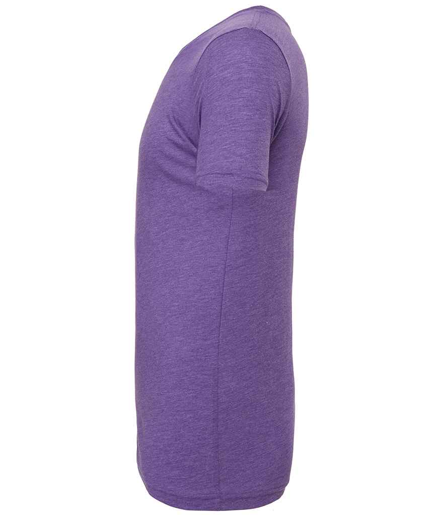 Canvas Unisex Tri-Blend T-Shirt Purple Tri-Blend