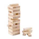 Branded Tower game in cotton pouch
