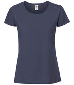 Fruit of the Loom Ladies Iconic 195 T-Shirt Navy