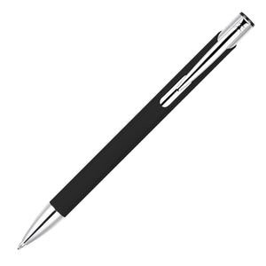 MOLE-MATE ball pen with chrome trim Black