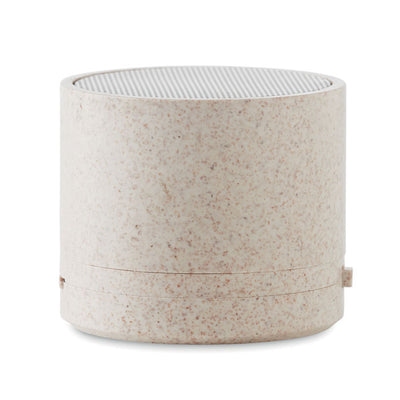 3W speaker in wheat straw/ABS