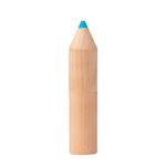 Branded 6 pencils in wooden box
