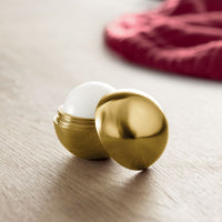 Round lip balm UV finish
