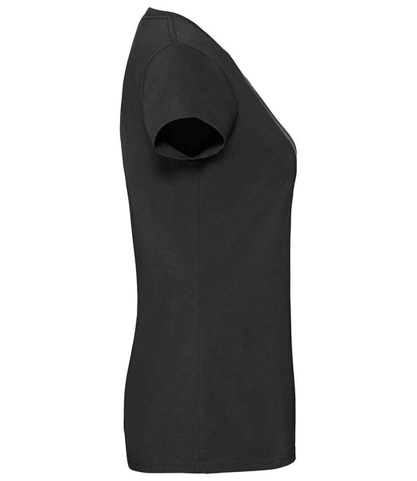 Fruit of the Loom Ladies Iconic 195 T-Shirt Black