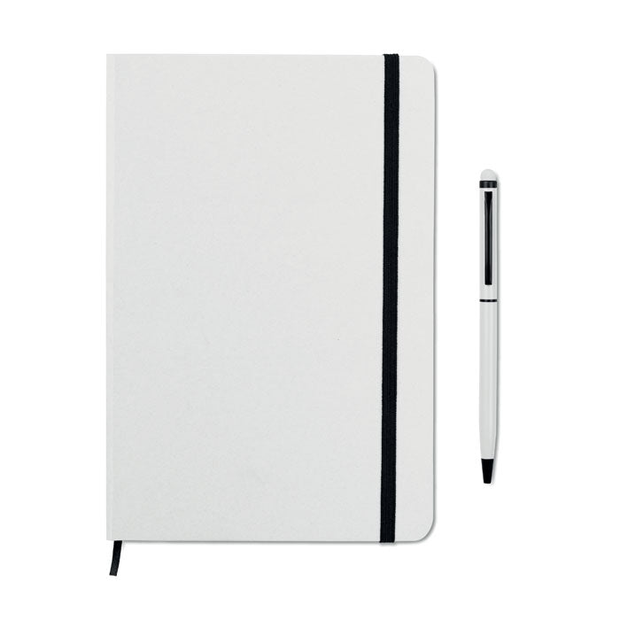 Branded A5 notebook w/stylus 72 lined