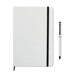 Branded A5 notebook w/stylus 72 lined