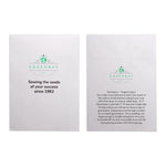 Seed Pack in White Paper Envelope Strawberry