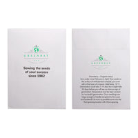 Seed Pack in White Paper Envelope