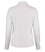Kustom Kit Ladies Long Sleeve Tailored Mandarin Collar Shirt