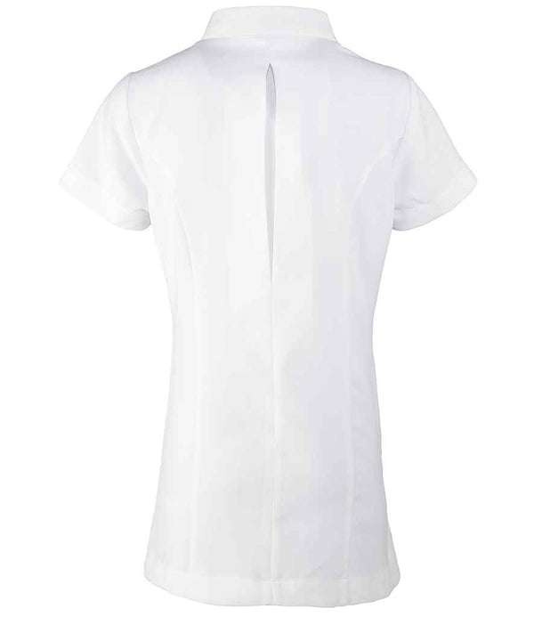 Premier Ladies Blossom Short Sleeve Tunic White