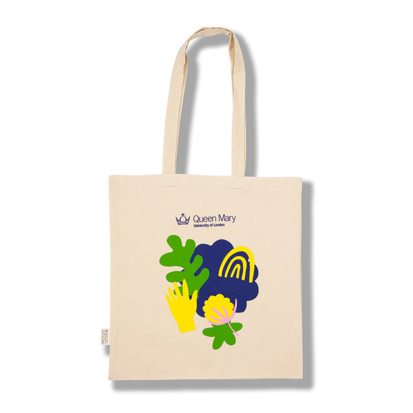 Promotional Recycled Cotton Tote Bag Natural