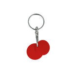 Multi Euro Trolley Coin Keyring