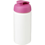 Branded Baseline® Plus grip 500 ml flip lid sport bottle