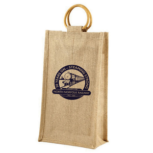 Branded Two Bottle Wine Bag