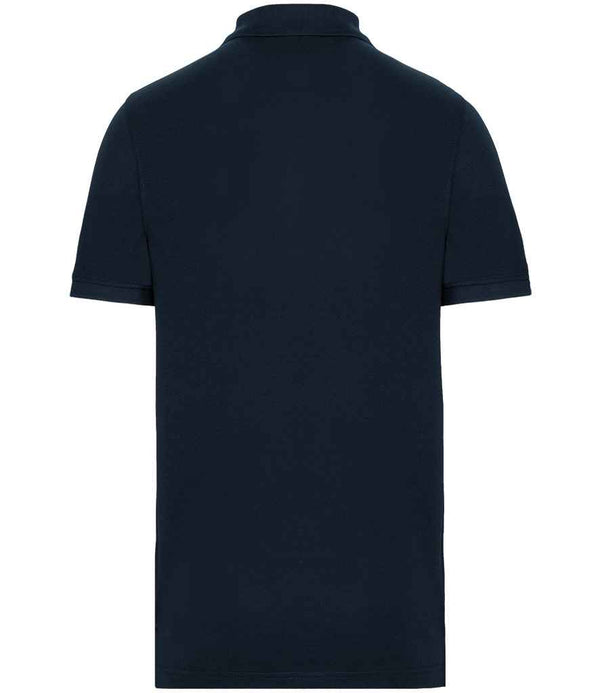 WK Designed to Work Anti-Bacterial Piqué Polo Shirt Navy
