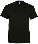 SOL'S Victory V Neck T-Shirt Deep Black