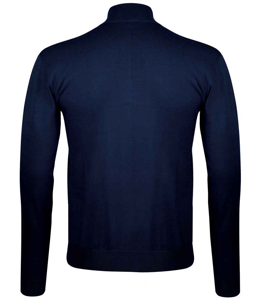 Branded SOL'S Gordon Full Zip Cotton Acrylic Cardigan