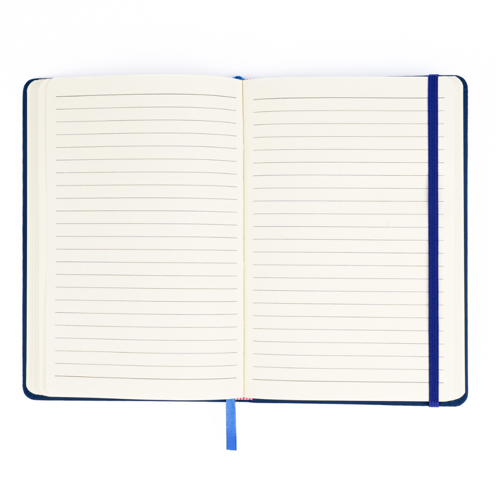 Branded Budget A5 Soft Touch Notebook | Low Cost A5 PU Notebook