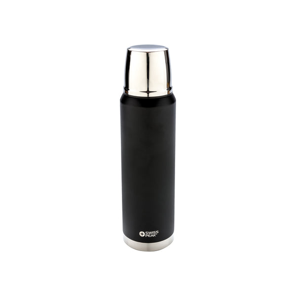 Branded Swiss Peak Elite 1L copper vacuum flask