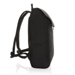 Branded Swiss Peak Fern AWARE™ RPET all over zipper 15.6" backpack