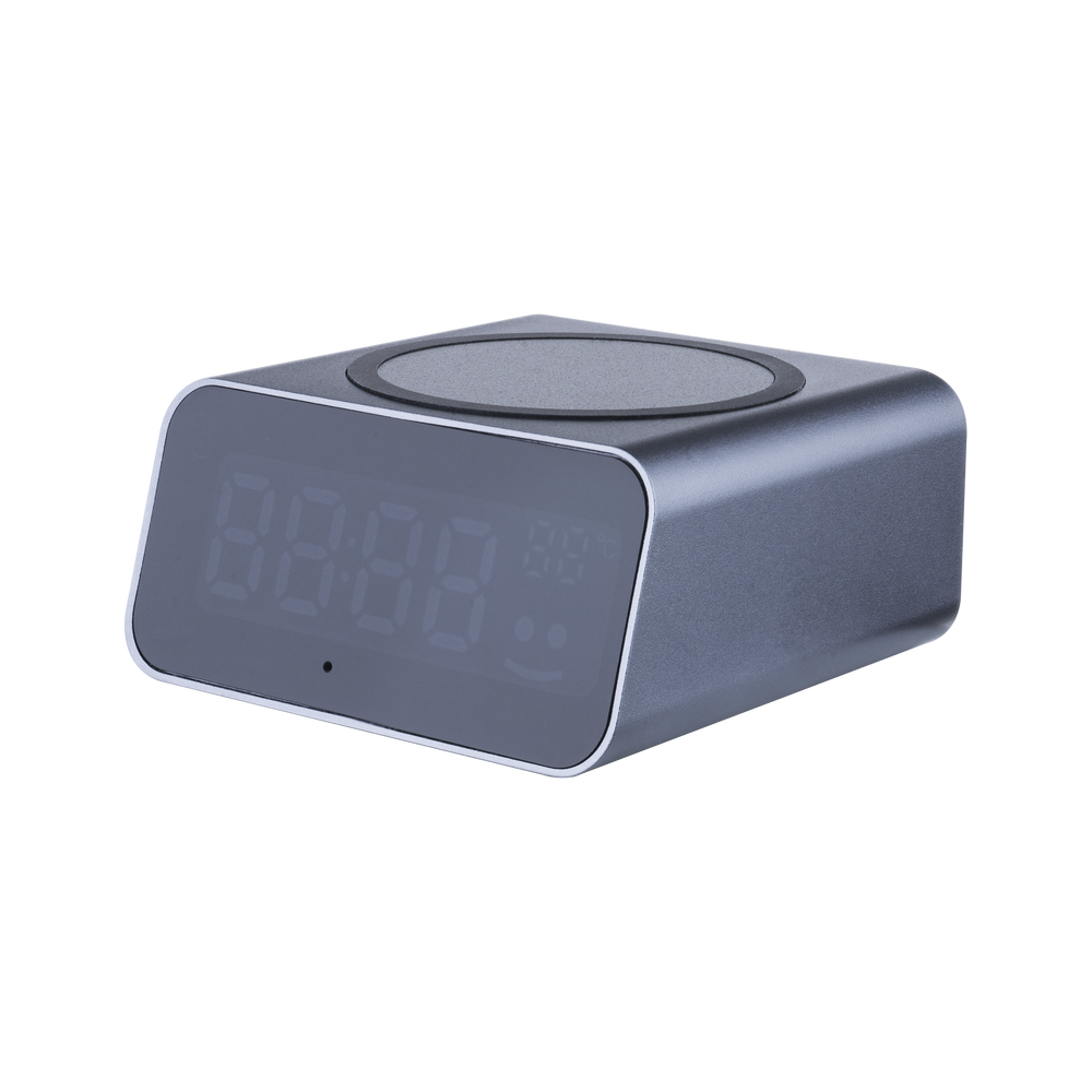 Xoopar REDDI Travel clock and wireless charger (PD) with BT