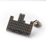 Branded Stamped Iron Hard Enamel Badge (50mm)