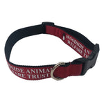Custom Printed Satin Applique Dog Collar