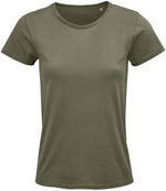 SOL'S Ladies Crusader Organic T-Shirt Khaki