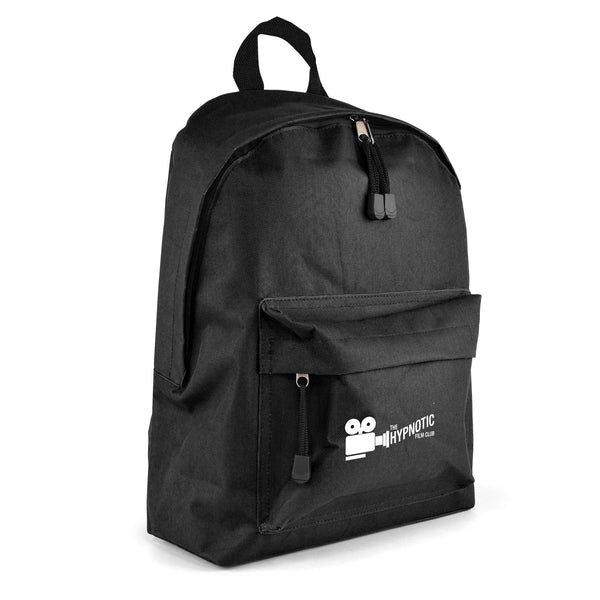 Branded Royton Basic Backpack with curved handles and tassels