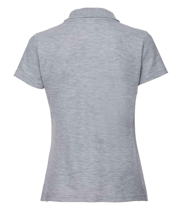 Russell Ladies Classic Poly/Cotton Piqué Polo Shirt Light Oxford