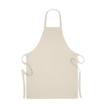 Branded Organic cotton apron 200 gr/m²